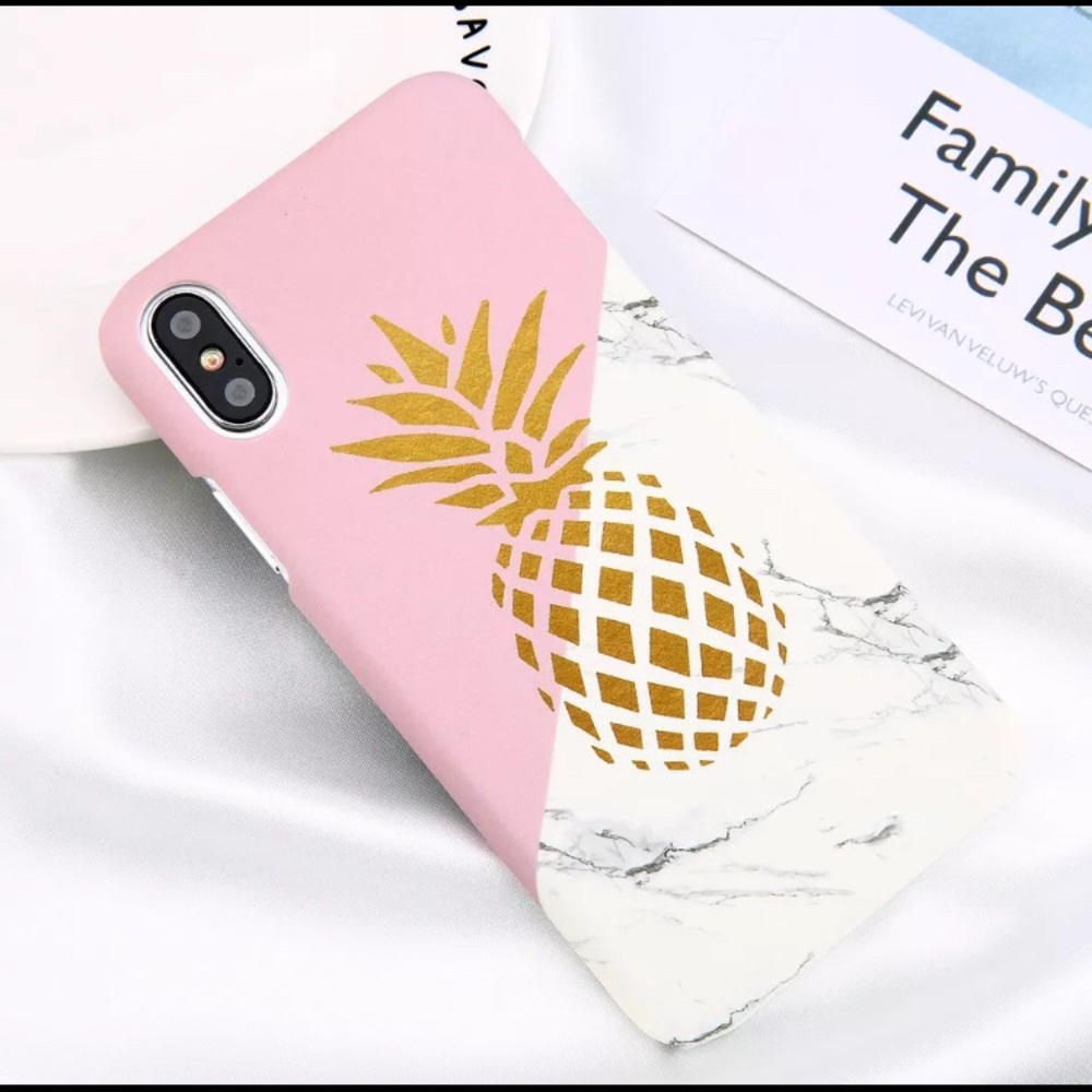 5 for $20 🌟 Marble Pineapple iPhone Case